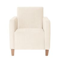 Cocktail Sessel Maja Samtvelours creme