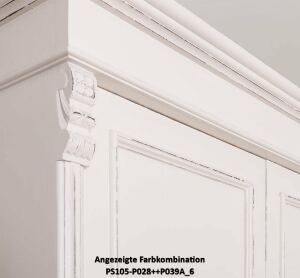 Romantischer Kleiderschrank mit Schubladen in Landhausoptik Konfigurator alles frei wählbar