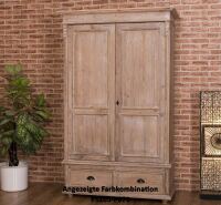 Romantischer Kleiderschrank mit Schubladen in Landhausoptik Konfigurator alles frei wählbar