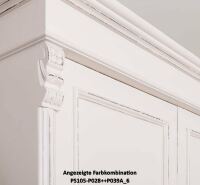 Romantischer Kleiderschrank mit Schubladen in Landhausoptik Konfigurator alles frei wählbar