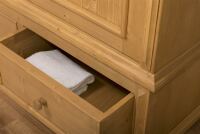 Romantischer Kleiderschrank mit Schubladen in Landhausoptik Konfigurator alles frei wählbar