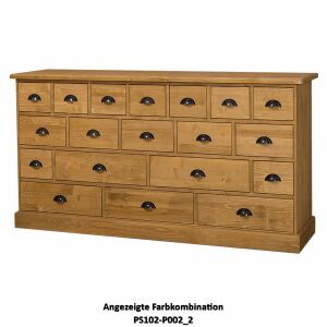 Landhaus Apothekerkommode groß Konfigurator alles frei wählbar