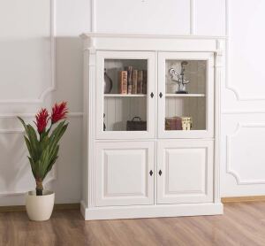 Landhausstil Highboard lackiert