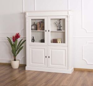 Landhausstil Highboard lackiert