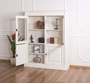 Landhausstil Highboard lackiert