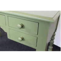 Landhaus Schreibtisch Shabby Chic grün
