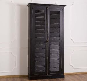 Massivholzschrank mit Lamellentüren Provence im Landhausstil Konfigurator alles frei wählbar