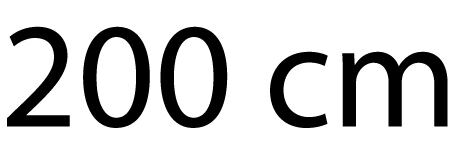 200 cm