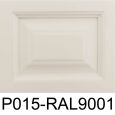 P015 - RAL9001 cremeweiß
