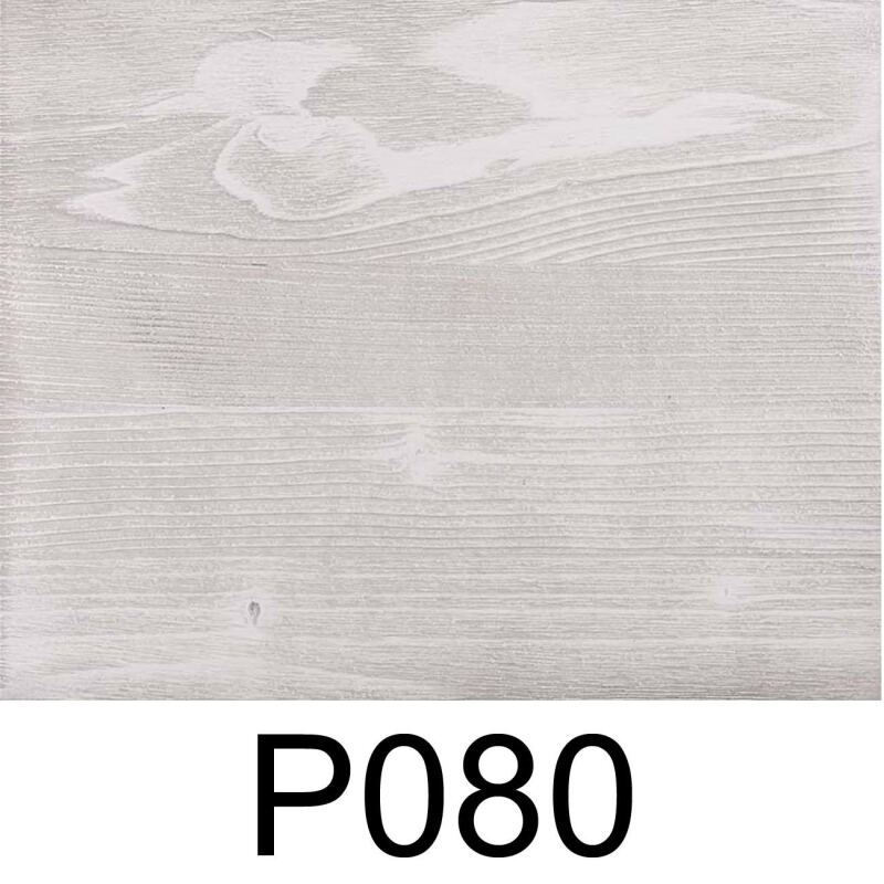 P080 tiefgebürstet weiß